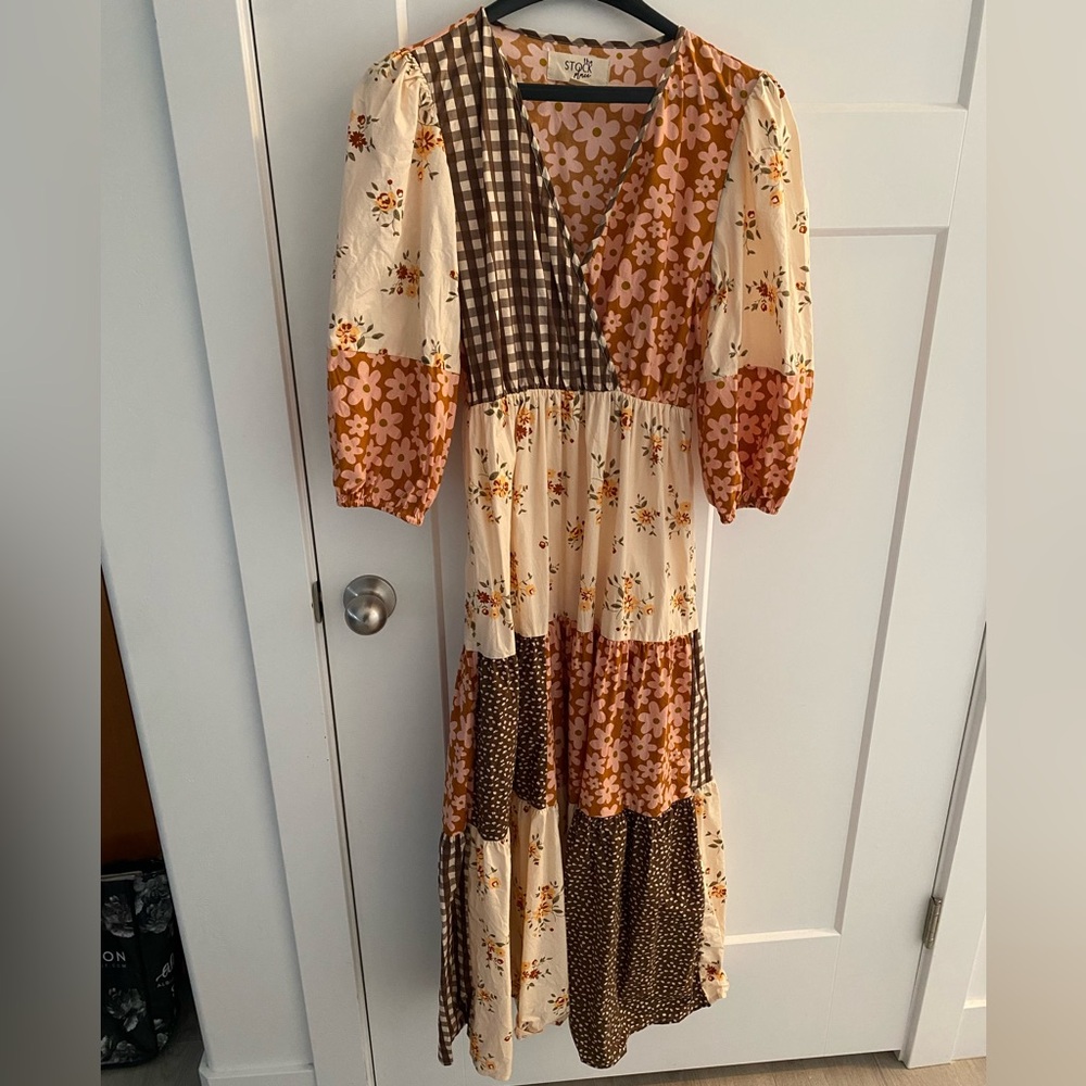 The Stockplace patchwork dress